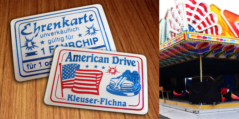 Schausteller Leo Fichna Erni Kleuser Autoscooter American Drive