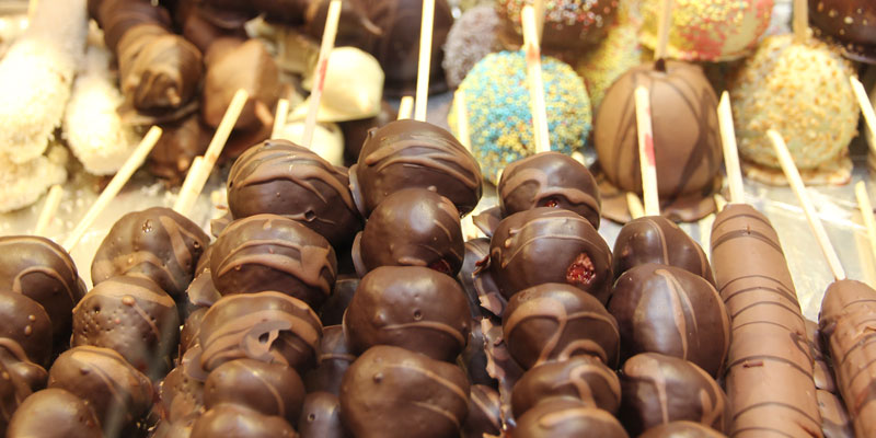 Renate Fichna Süßwarenstand Zuckerhäsl'le und Zuckersüss